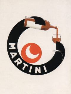 Martini - bozzetto pubblicitario per la “Martini & Rossi”