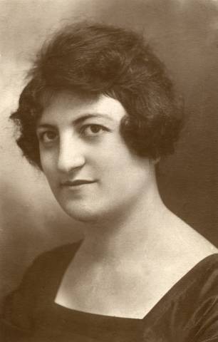 Enrica Biagi in una fotografia del 1925 circa